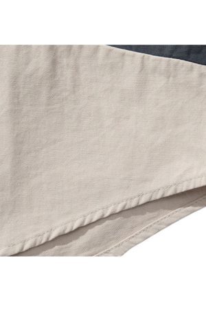 Style Core Aesthetics, New Style Trends Vintage Contrast Patchwork Shirts