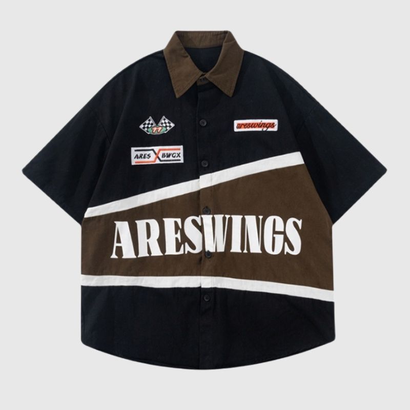 Style Core Aesthetics, New Style Trends Vintage Contrast Shirts Style Core Aesthetics, New Style Trends Vintage Contrast Shirts