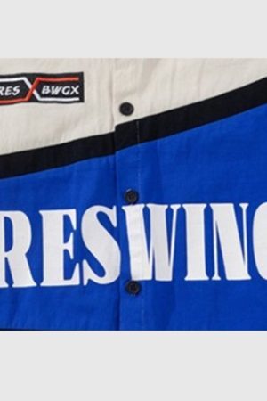 Style Core Aesthetics, New Style Trends Vintage Contrast Shirts