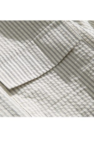 Style Core Aesthetics, New Style Trends Vintage Contrast Stripe Shirts