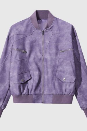 Style Core Aesthetics, New Style Trends Vintage Cropped High Street Flight Jacket