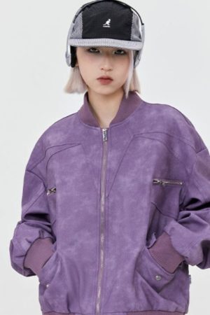 Style Core Aesthetics, New Style Trends Vintage Cropped High Street Flight Jacket