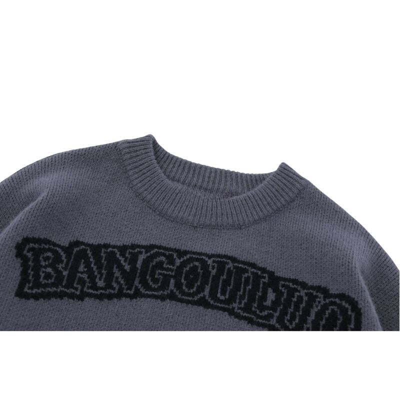 Style Core Aesthetics, New Style Trends Vintage Cross Pattern Embroidered Sweater Style Core Aesthetics, New Style Trends Vintage Cross Pattern Embroidered Sweater