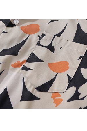 Style Core Aesthetics, New Style Trends Vintage Daisy Summer Shirts