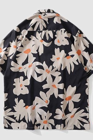 Style Core Aesthetics, New Style Trends Vintage Daisy Summer Shirts