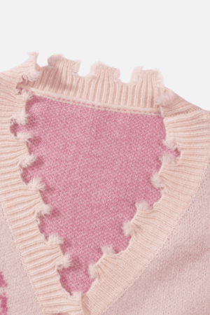 Style Core Aesthetics, New Style Trends Vintage Distressed Knit Cardigan