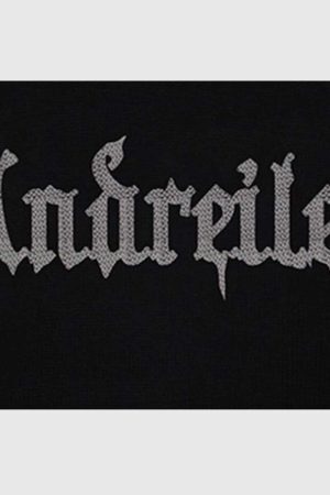 Style Core Aesthetics, New Style Trends Vintage Distressed Knit Sweater