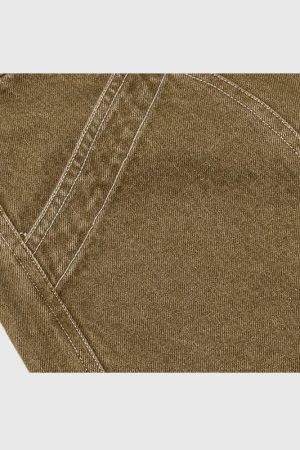 Style Core Aesthetics, New Style Trends Vintage Distressed Solid Jorts