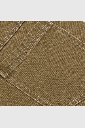 Style Core Aesthetics, New Style Trends Vintage Distressed Solid Jorts