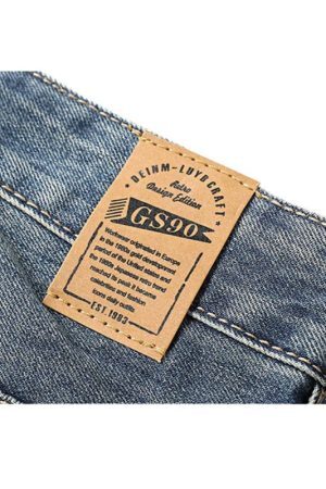 Style Core Aesthetics, New Style Trends Vintage Distressed Washed Ripped Jeans