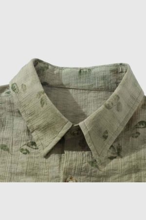 Style Core Aesthetics, New Style Trends Vintage Floral Full Print Shirts