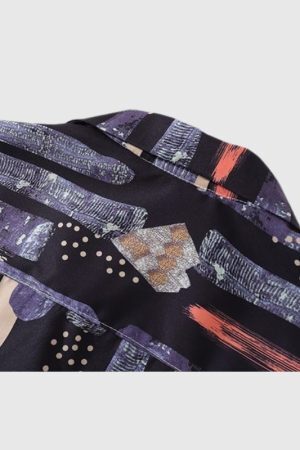 Style Core Aesthetics, New Style Trends Vintage Graffiti Printed Shirt