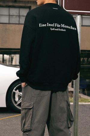 Style Core Aesthetics, New Style Trends Vintage Graphic Crewneck