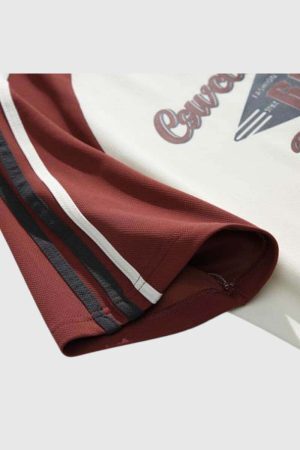 Style Core Aesthetics, New Style Trends Vintage Graphic Raglan Shirt