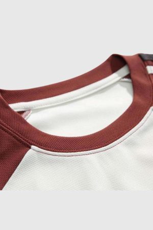 Style Core Aesthetics, New Style Trends Vintage Graphic Raglan Shirt