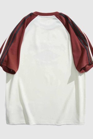 Style Core Aesthetics, New Style Trends Vintage Graphic Raglan Shirt