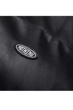 Style Core Aesthetics, New Style Trends Vintage Inspired PU Leather Padded Jacket