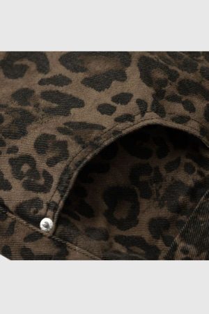 Style Core Aesthetics, New Style Trends Vintage Leopard Jeans
