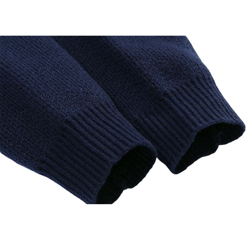 Style Core Aesthetics, New Style Trends Vintage Letter Patchwork Pullover Style Core Aesthetics, New Style Trends Vintage Letter Patchwork Pullover