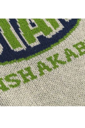 Style Core Aesthetics, New Style Trends Vintage Letter Patchwork Pullover