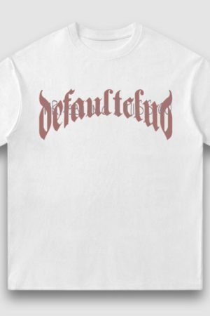 Style Core Aesthetics, New Style Trends Vintage Lettered Floral Printed Suede Tee