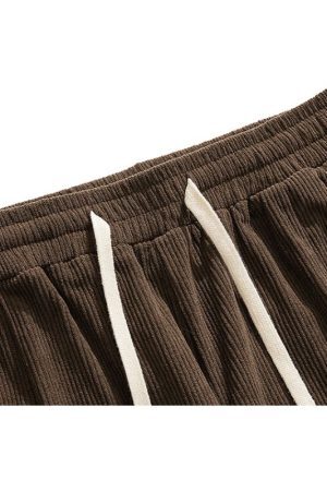Style Core Aesthetics, New Style Trends Vintage Loose-Fit Japanese Corduroy Pants