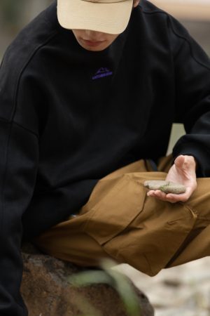 Style Core Aesthetics, New Style Trends Vintage Mountain Logo Fleece Sweatshirt