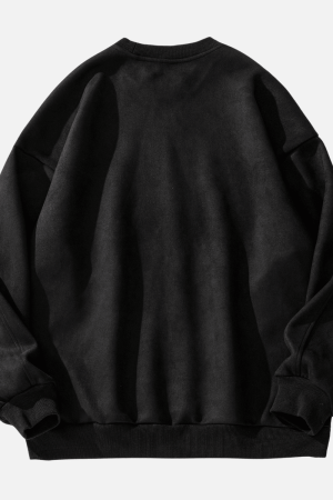 Style Core Aesthetics, New Style Trends Vintage Mountain Logo Fleece Sweatshirt