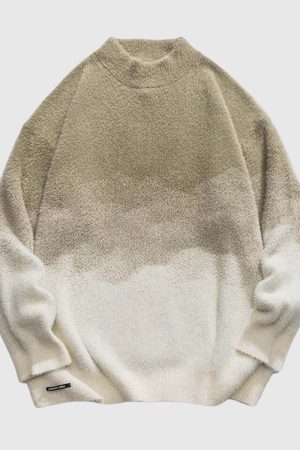 Style Core Aesthetics, New Style Trends Vintage Ombre Sweater