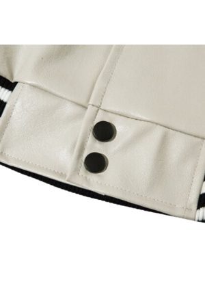 Style Core Aesthetics, New Style Trends Vintage Original Loose Fit Leather Jacket