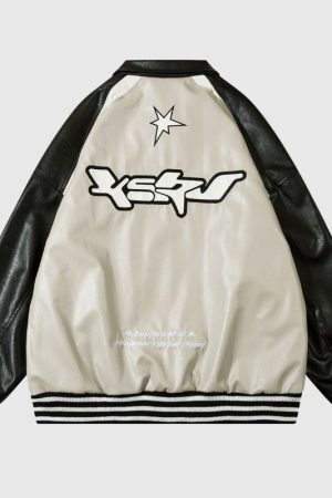 Style Core Aesthetics, New Style Trends Vintage Original Loose Fit Leather Jacket