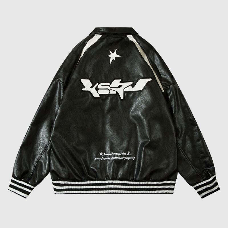 Style Core Aesthetics, New Style Trends Vintage Original Loose Fit Leather Jacket Style Core Aesthetics, New Style Trends Vintage Original Loose Fit Leather Jacket