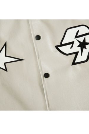 Style Core Aesthetics, New Style Trends Vintage Original Loose Fit Leather Jacket