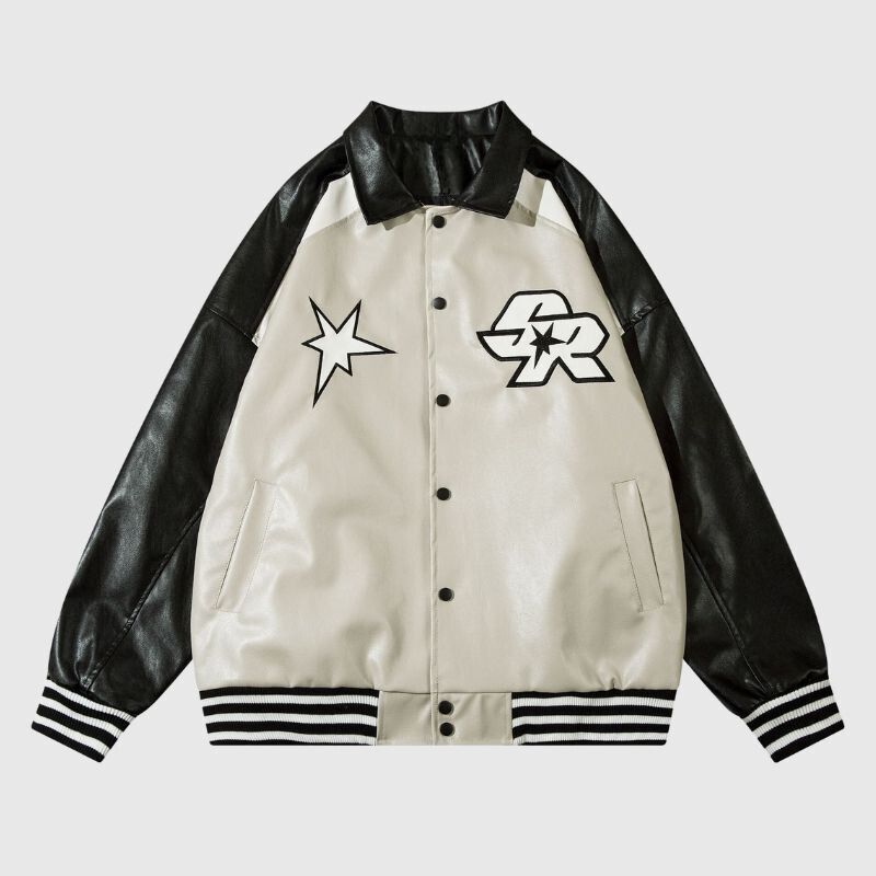 Style Core Aesthetics, New Style Trends Vintage Original Loose Fit Leather Jacket Style Core Aesthetics, New Style Trends Vintage Original Loose Fit Leather Jacket