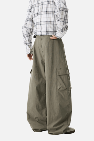 Style Core Aesthetics, New Style Trends Vintage Patchwork Cargo Pants