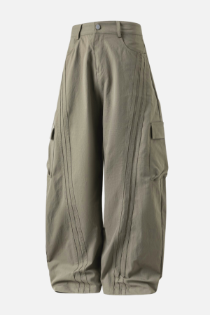 Style Core Aesthetics, New Style Trends Vintage Patchwork Cargo Pants