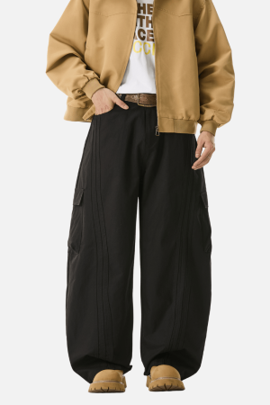 Style Core Aesthetics, New Style Trends Vintage Patchwork Cargo Pants