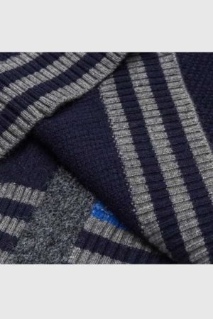 Style Core Aesthetics, New Style Trends Vintage Patchwork Knit Cardigan