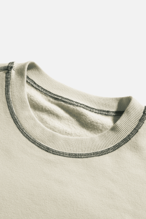 Style Core Aesthetics, New Style Trends Vintage  Patchwork Sweatshirt