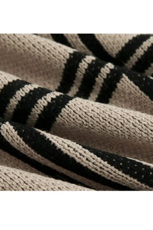 Style Core Aesthetics, New Style Trends Vintage Plaid Cardigan Sweater