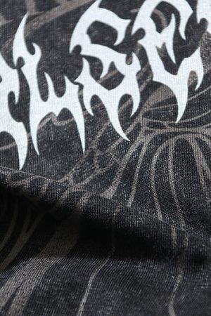 Style Core Aesthetics, New Style Trends Vintage Print Tank Top