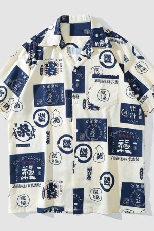 Style Core Aesthetics, New Style Trends Vintage Printed Shirts