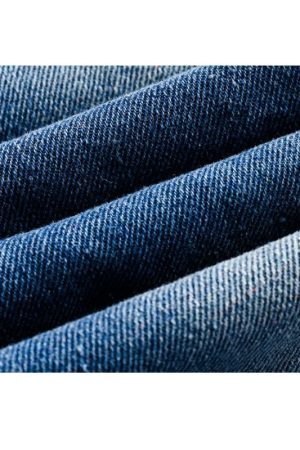 Style Core Aesthetics, New Style Trends Vintage Raw Edge Denim Jacket