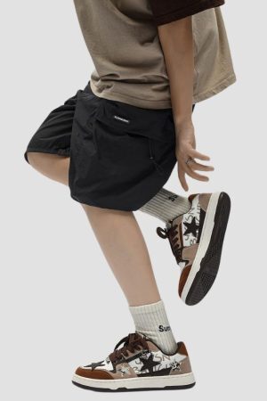 Style Core Aesthetics, New Style Trends Vintage Star Design Sneakers