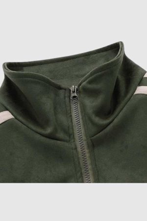 Style Core Aesthetics, New Style Trends Vintage Street Line Jacket