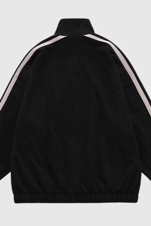 Style Core Aesthetics, New Style Trends Vintage Street Line Jacket