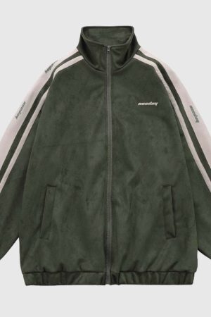 Style Core Aesthetics, New Style Trends Vintage Street Line Jacket