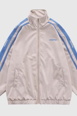 Style Core Aesthetics, New Style Trends Vintage Street Line Jacket