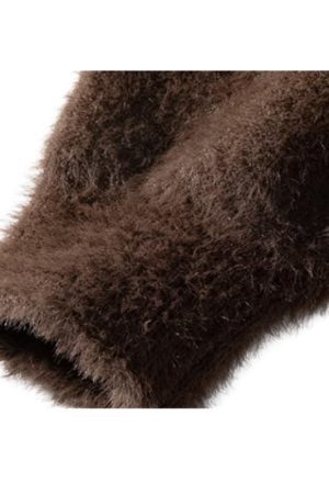 Style Core Aesthetics, New Style Trends Vintage Striped Round Neck Knit Sweater