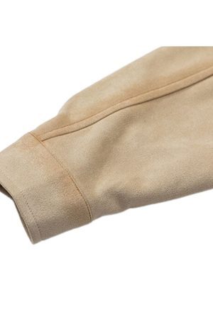 Style Core Aesthetics, New Style Trends Vintage Suede Solid Shirts